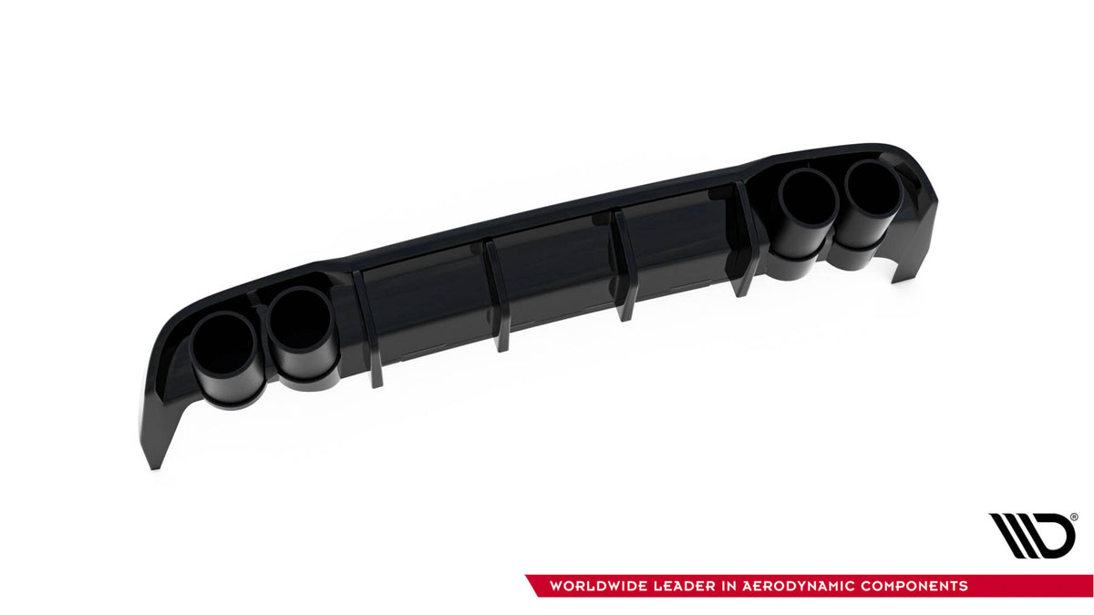 Rear Valance + Exhaust Ends Imitation suitable for Seat Leon ST FR Mk4