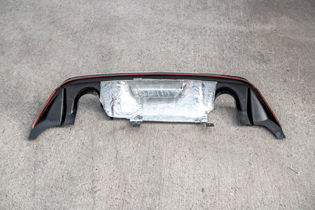 Rear Valance + Milltek Sport Exhaust Extension suitable for Ford Fiesta ST Mk8