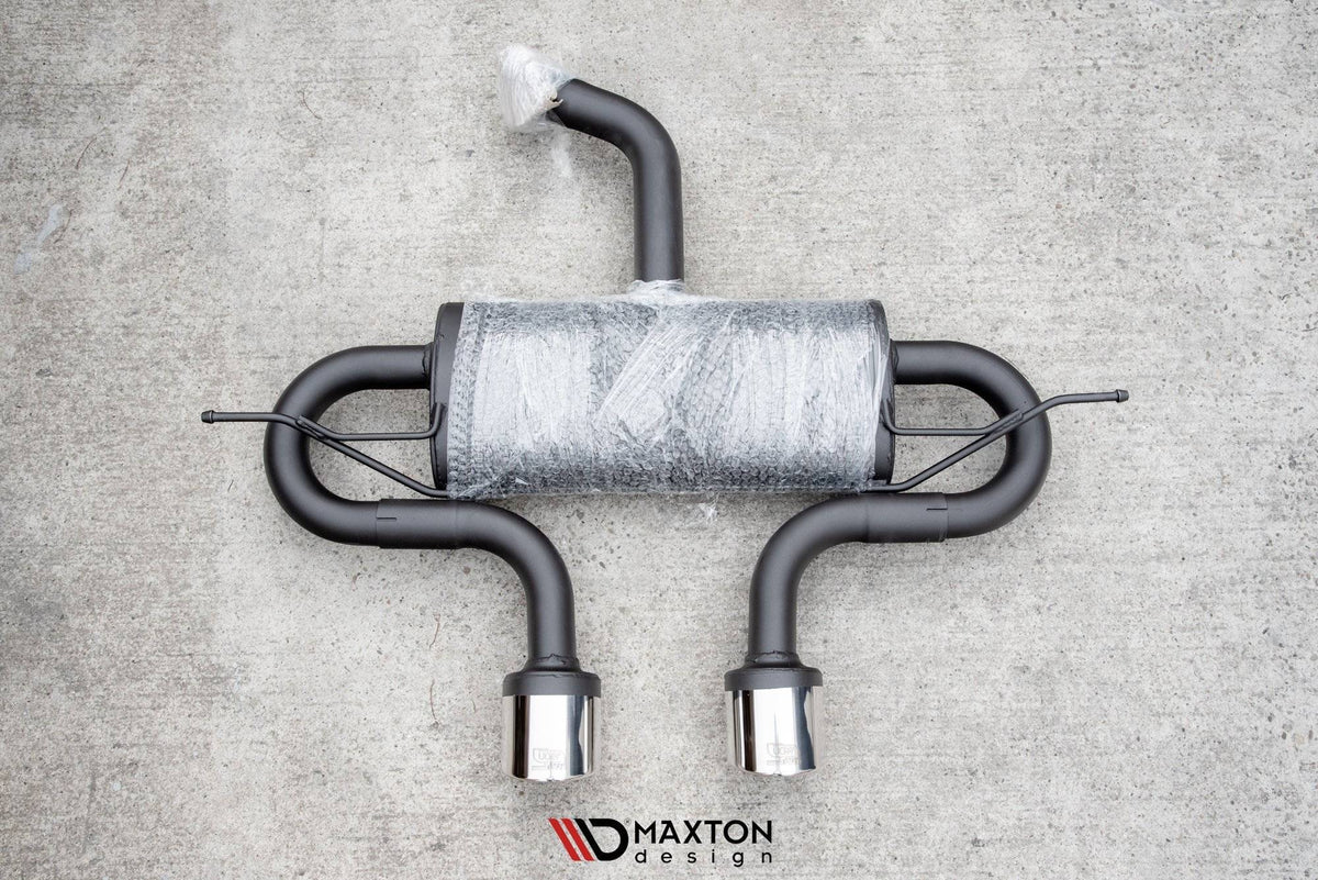 Rear Valance (R32 LOOK) With Exhaust suitable for Volkswagen Golf Hatchback Mk8 / Mk8 Facelift