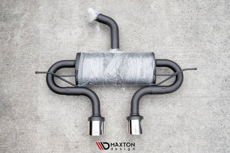 Rear Valance (R32 LOOK) With Exhaust suitable for Volkswagen Golf Hatchback Mk8 / Mk8 Facelift