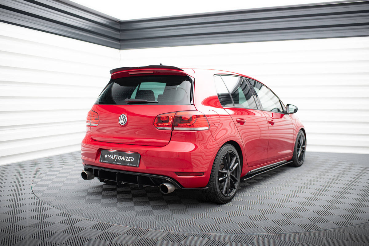Rear Valance & Rear Side Splitters suitable for Volkswagen Golf Mk6 GTI / 35TH