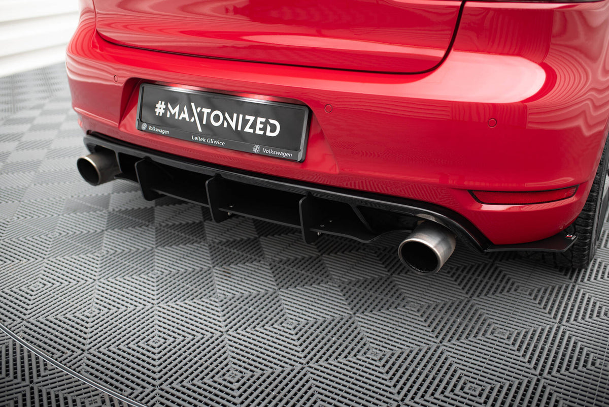 Rear Valance & Rear Side Splitters suitable for Volkswagen Golf Mk6 GTI / 35TH