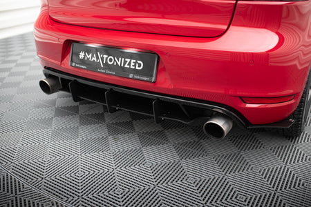 Rear Valance & Rear Side Splitters suitable for Volkswagen Golf Mk6 GTI / 35TH