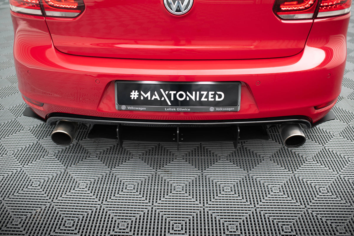 Rear Valance & Rear Side Splitters suitable for Volkswagen Golf Mk6 GTI / 35TH
