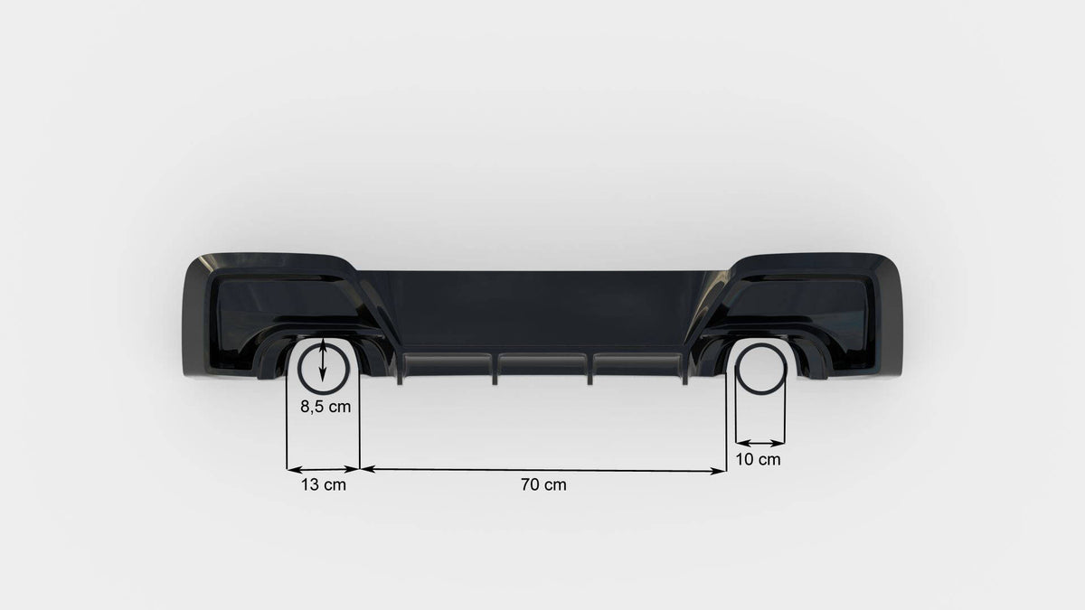 Rear Valance V.1 suitable for BMW M135i F20