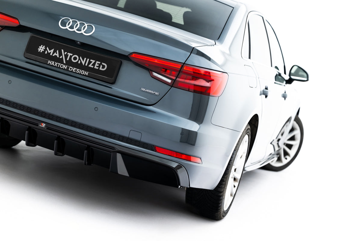 Rear Valance V.2 suitable for Audi A4 S-Line Sedan / Avant B9