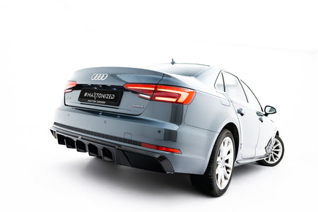 Rear Valance V.2 suitable for Audi A4 S-Line Sedan / Avant B9
