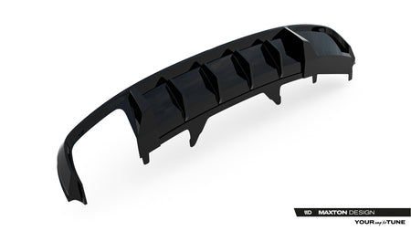 Rear Valance V.2 suitable for Audi A4 S-Line Sedan / Avant B9