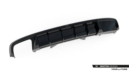 Rear Valance V.2 suitable for Audi A4 S-Line Sedan / Avant B9