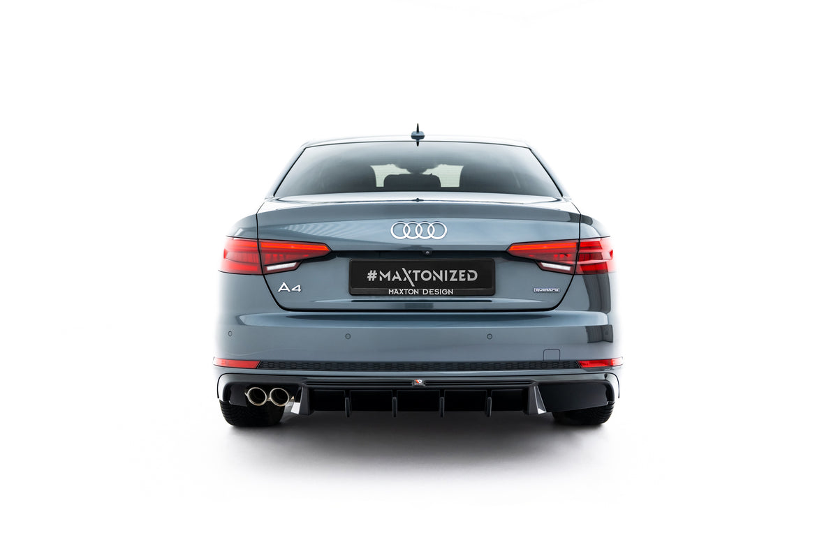 Rear Valance V.2 suitable for Audi A4 S-Line Sedan / Avant B9