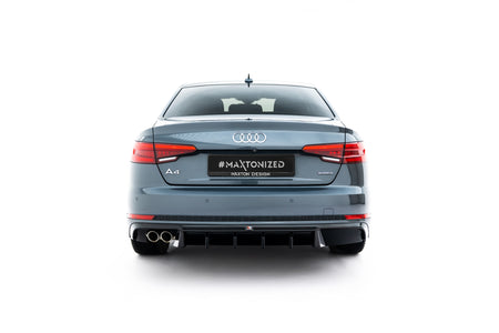 Rear Valance V.2 suitable for Audi A4 S-Line Sedan / Avant B9