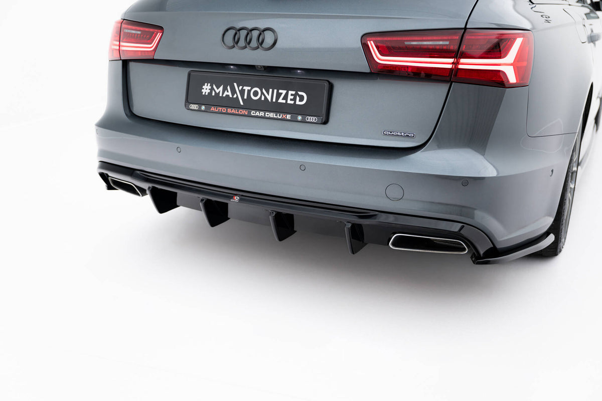 Rear Valance V.2 suitable for Audi A6 / A6 C7 S-line/ S6 C7 Facelift