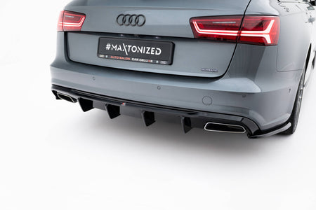 Rear Valance V.2 suitable for Audi A6 / A6 C7 S-line/ S6 C7 Facelift