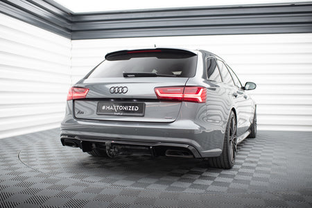Rear Valance V.2 suitable for Audi A6 / A6 C7 S-line/ S6 C7 Facelift