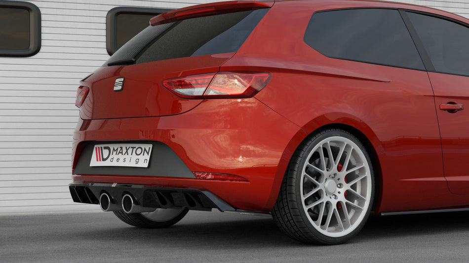 Rear Valance V.2 suitable for Seat Leon Cupra Hatchback Mk3 Facelift