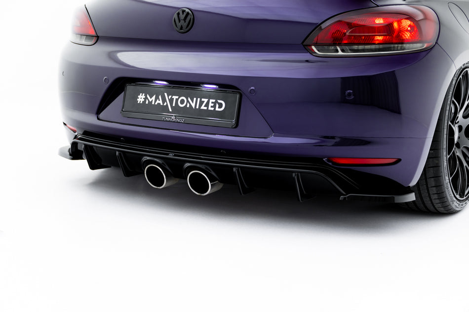 Rear Valance V.2 suitable for Volkswagen Scirocco Mk3 (R32 Exhaust)