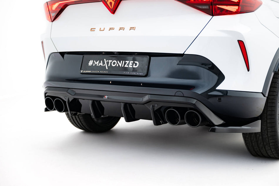 Rear Valance V.3 + Exhaust Ends Imitation suitable for Cupra Formentor Mk1 Facelift