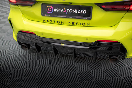 Rear Valance V.3 suitable for BMW 1 F40 M-Pack/ M135i / 128ti (Version with single exhausts on two sides)