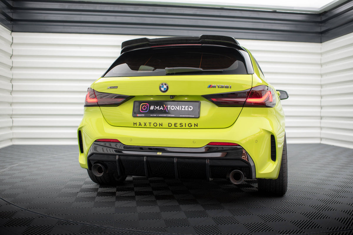 Rear Valance V.3 suitable for BMW 1 F40 M-Pack/ M135i / 128ti (Version with single exhausts on two sides)