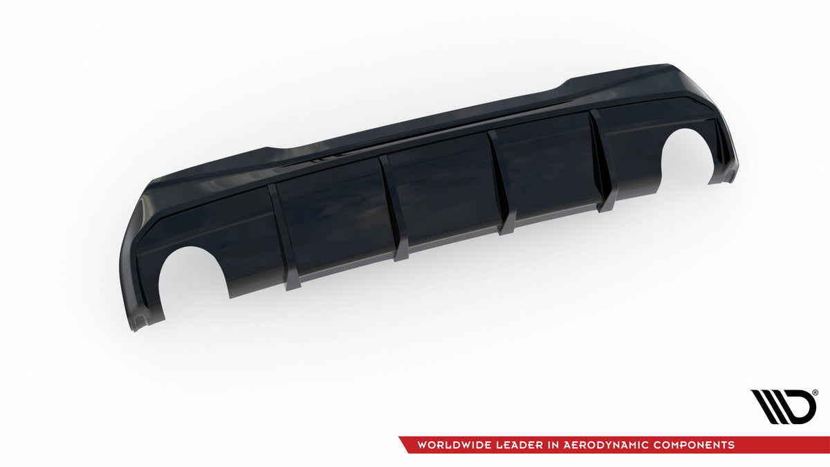 Rear Valance V.3 suitable for BMW 1 F40 M-Pack/ M135i / 128ti (Version with single exhausts on two sides)