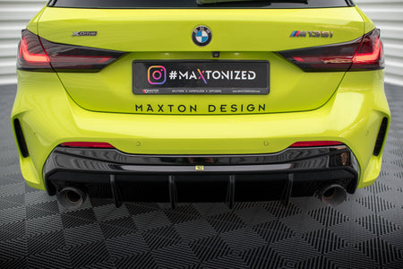 Rear Valance V.3 suitable for BMW 1 F40 M-Pack/ M135i / 128ti (Version with single exhausts on two sides)