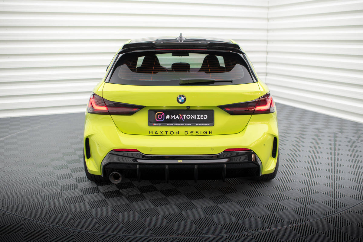 Rear Valance V.3 suitable for BMW 1 M-Pack / 128ti F40 (Version with single exhaust tips on one side)