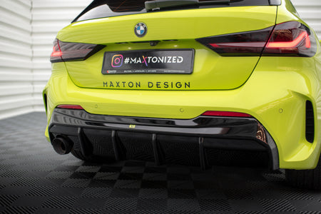Rear Valance V.3 suitable for BMW 1 M-Pack / 128ti F40 (Version with single exhaust tips on one side)