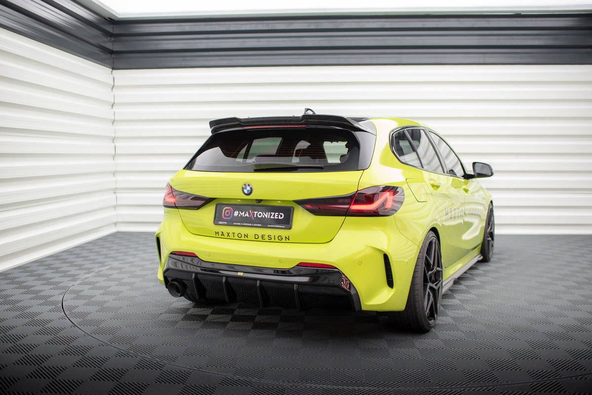 Rear Valance V.3 suitable for BMW 1 M-Pack / 128ti F40 (Version with single exhaust tips on one side)