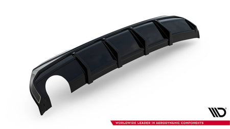 Rear Valance V.3 suitable for BMW 1 M-Pack / 128ti F40 (Version with single exhaust tips on one side)
