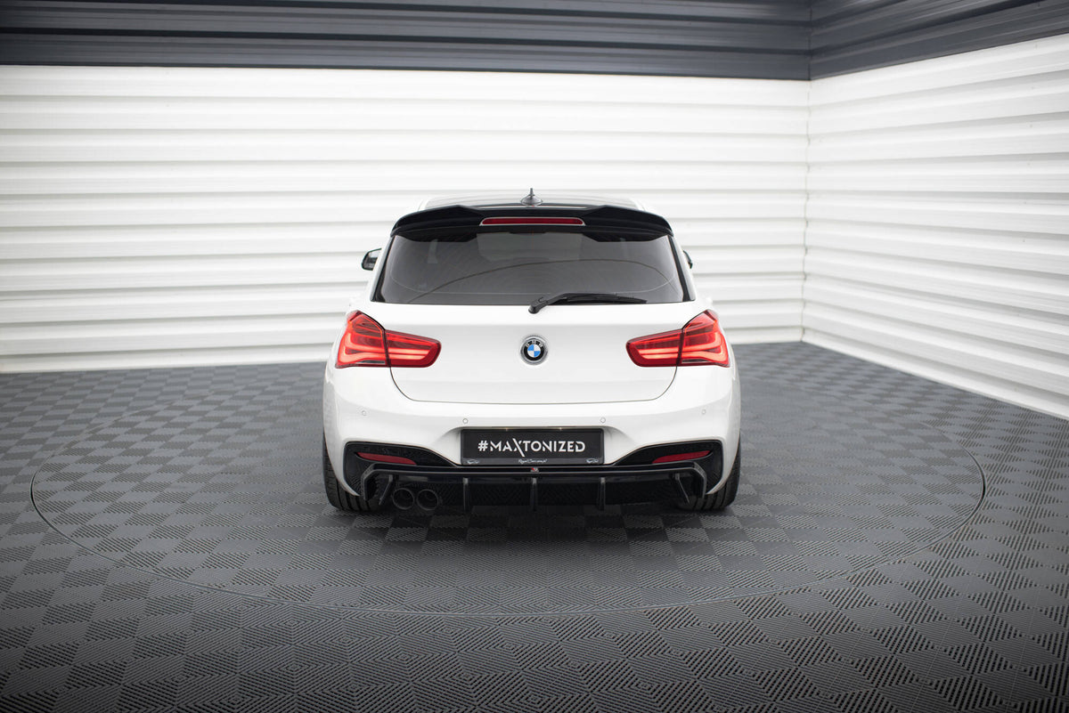 Rear Valance V.3 suitable for BMW 1 M-Pack F20 Facelift (Single side dual exhaust version)