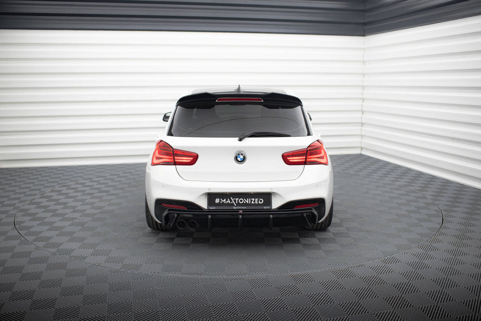 Rear Valance V.3 suitable for BMW 1 M-Pack F20 Facelift (Single side dual exhaust version)