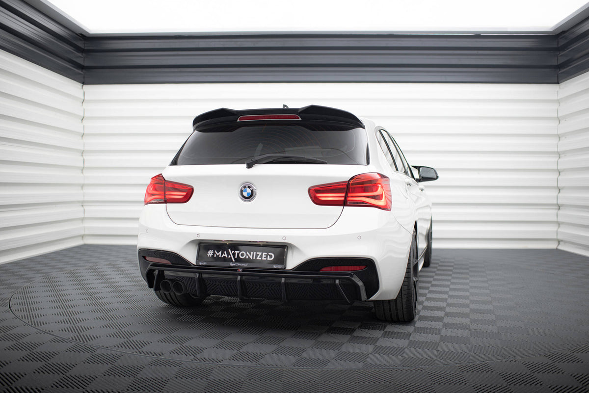Rear Valance V.3 suitable for BMW 1 M-Pack F20 Facelift (Single side dual exhaust version)
