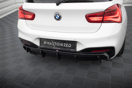 Rear Valance V.3 suitable for BMW 1 M-Pack F20 Facelift (Single side dual exhaust version)