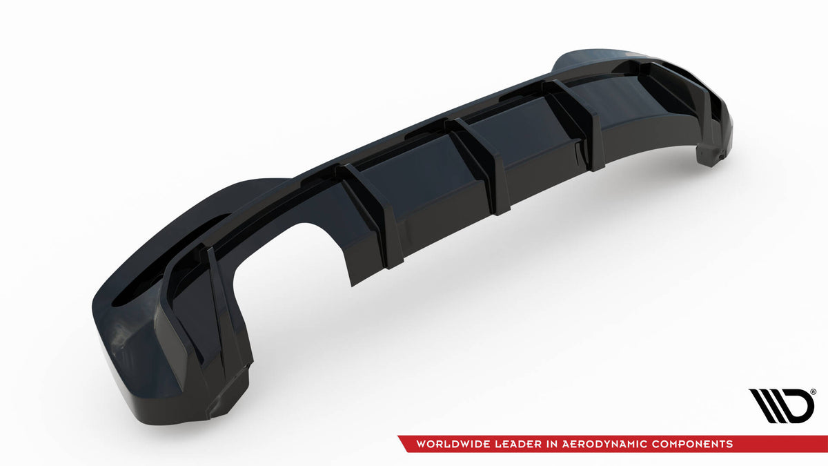 Rear Valance V.3 suitable for BMW 1 M-Pack F20 Facelift (Single side dual exhaust version)