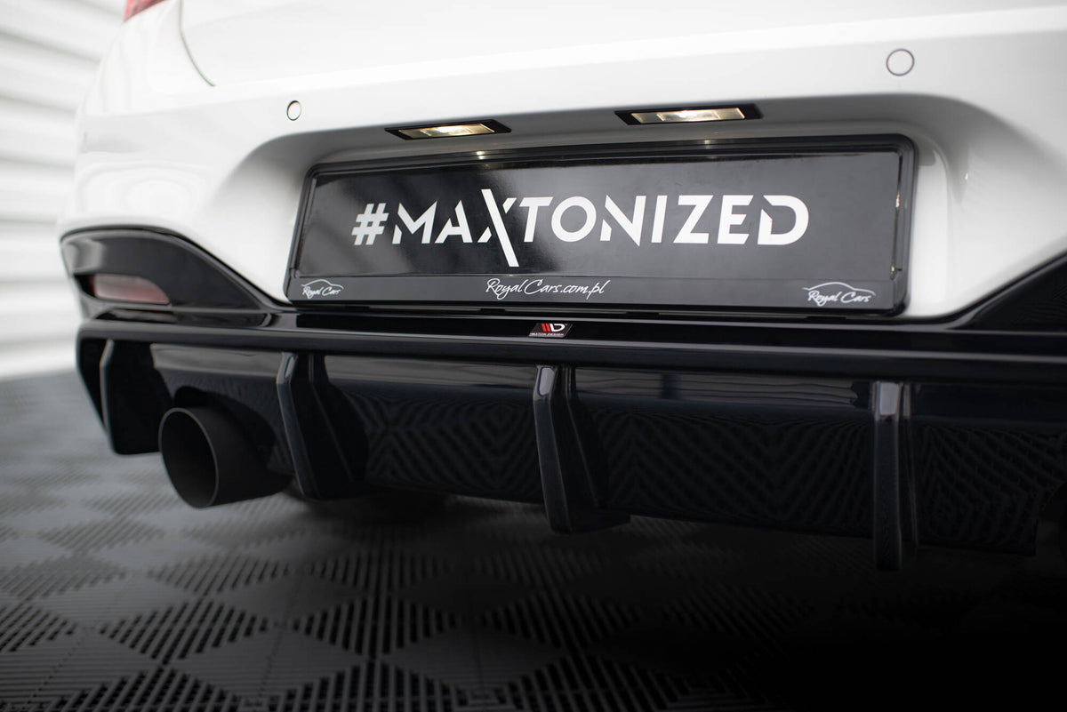 Rear Valance V.3 suitable for BMW 1 M-Pack F20 Facelift (Version with single exhaust on one side)