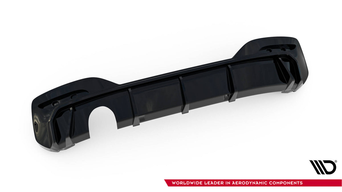 Rear Valance V.3 suitable for BMW 1 M-Pack F20 Facelift (Version with single exhaust on one side)