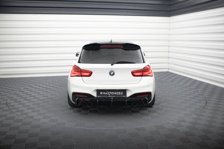 Rear Valance V.3 suitable for BMW 1 M-Pack / M140i F20 Facelift (Version with dual exhausts on both sides)