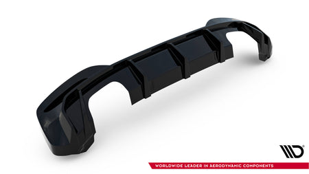 Rear Valance V.3 suitable for BMW 1 M-Pack / M140i F20 Facelift (Version with dual exhausts on both sides)