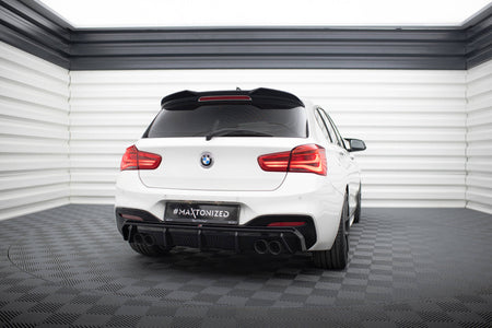Rear Valance V.3 suitable for BMW 1 M-Pack / M140i F20 Facelift (Version with dual exhausts on both sides)