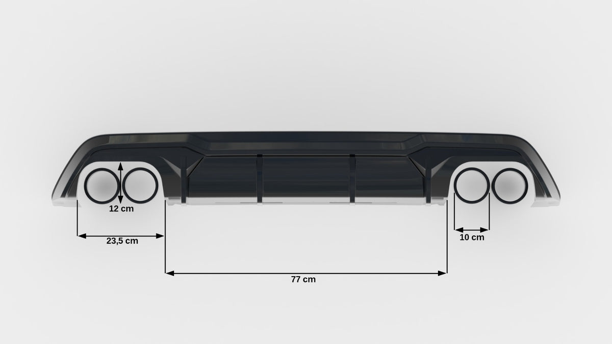 Rear Valance V.3 suitable for Cupra Formentor VZ  Mk1 / Mk1 Facelift