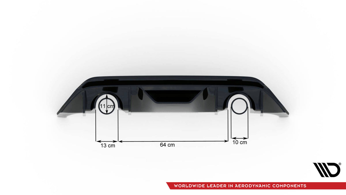 Rear Valance V.3 suitable for Ford Fiesta ST Mk8