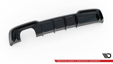 Rear Valance suitable for Audi A3 S-Line Sportback 8V Facelift (Version with dual exhausts on one side)