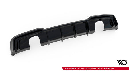 Rear Valance suitable for Audi A3 S-Line Sportback 8V Facelift (Version with single exhausts on both sides)