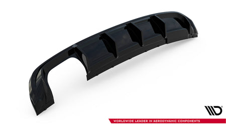 Rear Valance suitable for Audi A3 S-Line Sportback 8V (Version with dual exhausts tips on one side)