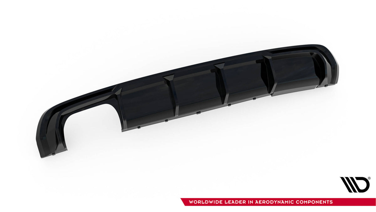 Rear Valance suitable for Audi A3 S-Line Sportback 8V (Version with dual exhausts tips on one side)