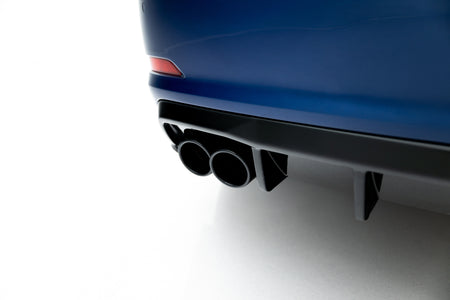 Rear Valance suitable for Audi A3 Sedan 8V  (Version with dual exhaust tips on one side)