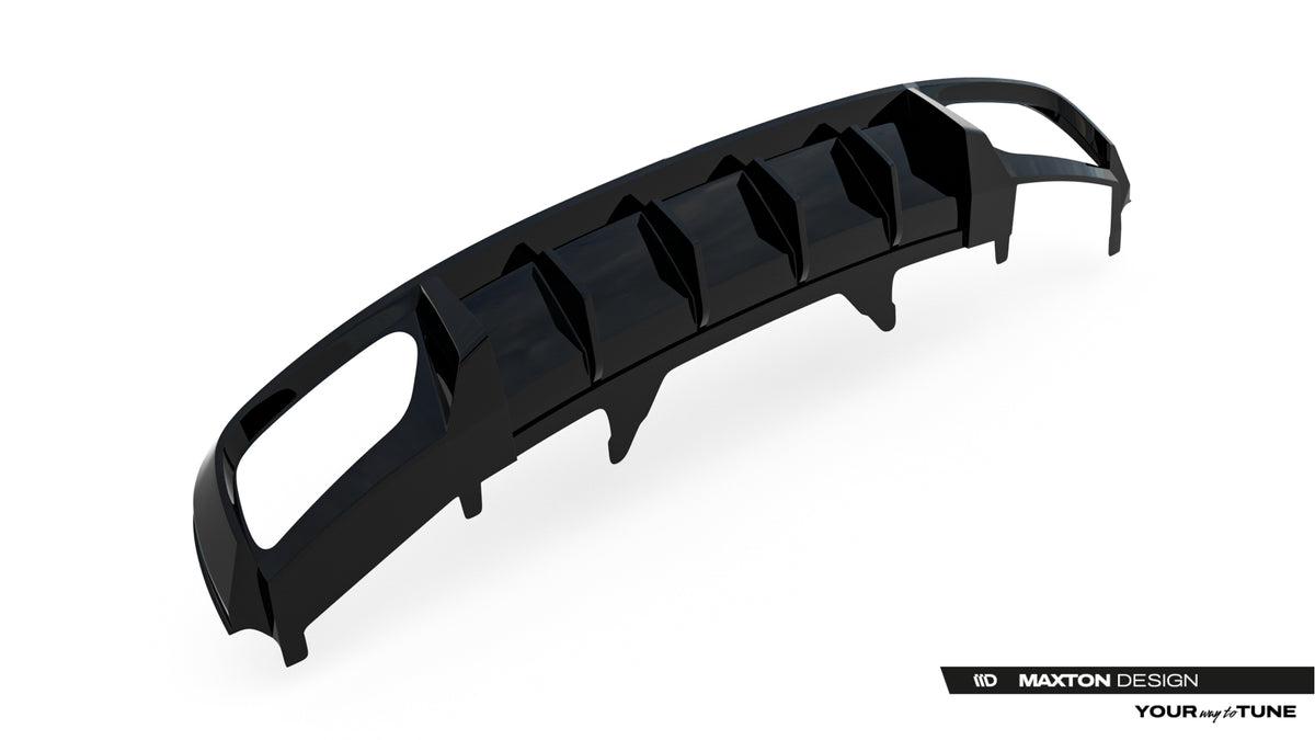Rear Valance suitable for Audi A4 / A4 S-Line Sedan / Avant B9