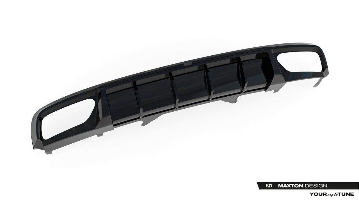 Rear Valance suitable for Audi A4 / A4 S-Line Sedan / Avant B9