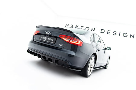 Rear Valance suitable for Audi A4 B8 Facelift (Single side dual exhaust version)