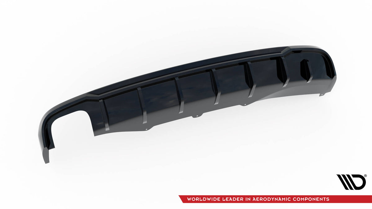 Rear Valance suitable for Audi A4 B8 (Single side dual exhaust version)